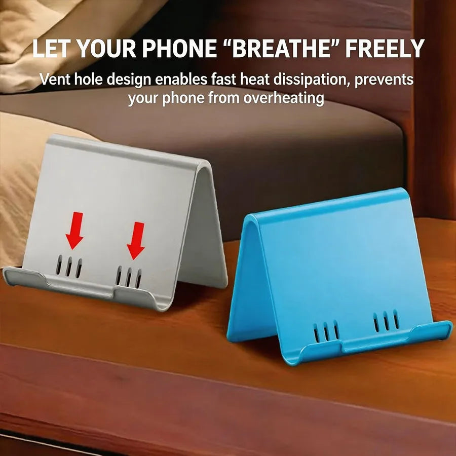 Foldable Phone Stand, Adjustable Desk Holder