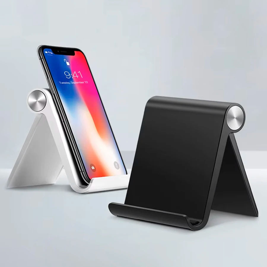 Foldable Phone Stand, Adjustable Desk Holder