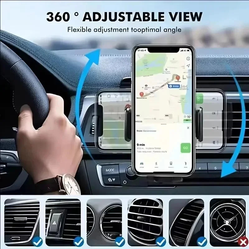 Gravity Car Phone Holder, Air Vent Mount
